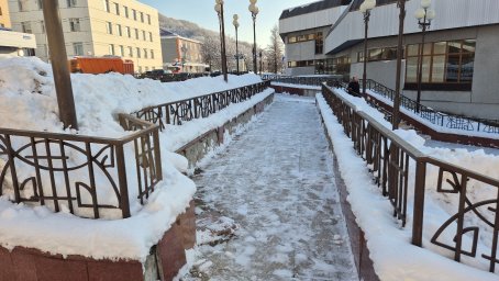 Благоустройство лестничных переходов запланировано в историческом центре Петропавловска-Камчатского 1