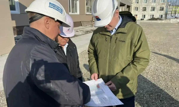 Новый девятиэтажный жилой дом в поселке Пионерский готовится к сдаче на Камчатке