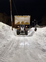 Плановая работа по расчистке города от последствий циклона проводится в Петропавловске-Камчатском 5