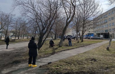 Очередной майский субботник прошел в Петропавловске-Камчатском 5