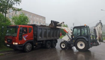 В Петропавловске-Камчатском продолжают ремонт на дорогах