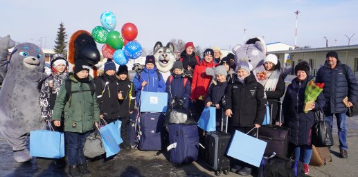 В столице Камчатки встретили участников первого слета детей и молодежи «От Донецка до Камчатки» 1