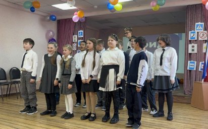 Посвящение в Юных инспекторов движения прошло в школе № 26 Петропавловска-Камчатского 2