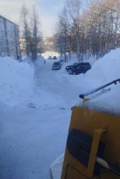 Плановая работа по расчистке города от последствий циклона проводится в Петропавловске-Камчатском 0