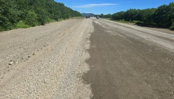 Ещё 10 километров трассы, ведущей в Усть-Большерецк, заасфальтируют на Камчатке