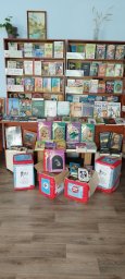 Гуманитарную помощь от Елизовского района Камчатки получила библиотека подшефного посёлка Мироновского ДНР 3