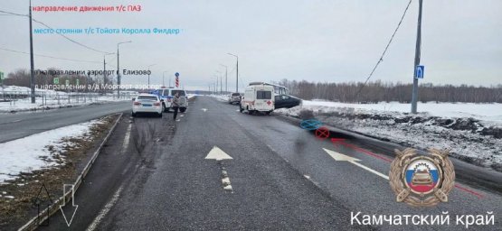 ДТП с двумя пострадавшими произошло в Елизовском районе на Камчатке 1