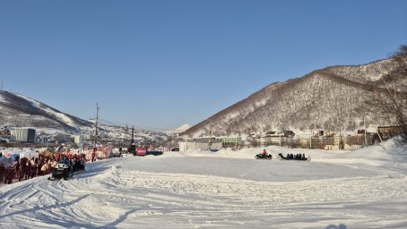 День защитника Отечества и городской фестиваль зимних видов спорта прошли в Петропавловске-Камчатском 28