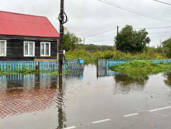 В селе Соболево на Камчатке оценят ущерб, нанесённого разливом реки 7