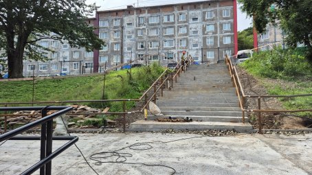 Мэр проинспектировал ход работ по созданию сквера на улице Солнечной в Петропавловске-Камчатском 3