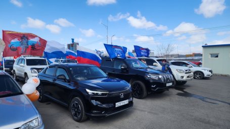 Более 120 автомобилей приняли участие в &laquo;Автопробеге Победы&raquo; на Камчатке 3