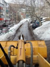 Техника работает круглосуточно на улицах Петропавловска-Камчатского 7