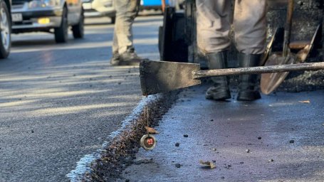 18 октября завершится укладка асфальта на дороге по улице Ленинской в столице Камчатки 1