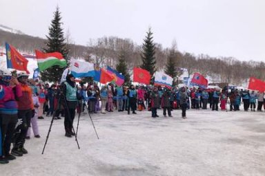 Триумфальной победой камчатской команды завершились всероссийские соревнования по горнолыжному спорту 0