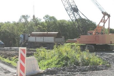 Продолжается строительство дороги к Халактырскому пляжу в Петропавловске-Камчатском 1