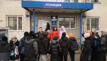 Школьники познакомились с историей становления милиции и полиции на Камчатке