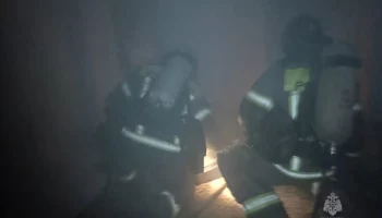 Трех человек спасли огнеборцы при пожаре ул. Океанская в столице Камчатки