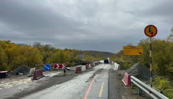 Ремонт мостов через реки Ольховая и Поперечная закончится к концу года на Камчатке