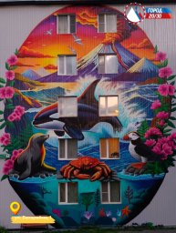 Итоги фестиваля &laquo;Авача стрит-арт&raquo; подвели в Петропавловске-Камчатском 1