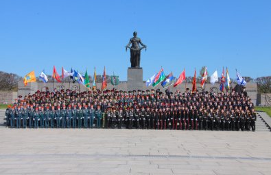 Второе место на юбилейном всероссийском слёте заняли кадеты из Елизово на Камчатке 5
