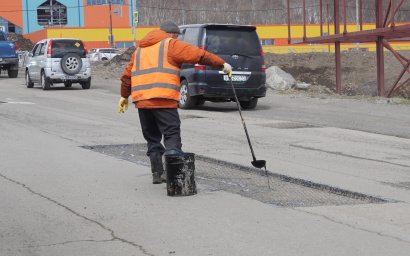 Уборка и ремонт дорог продолжаются в Петропавловске-Камчатском 9