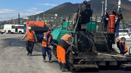 Сезон дорожного ремонта продолжается в Петропавловске-Камчатском 1