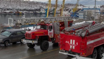 Пожарным пришлось выбивать дверь для спасения мужчины на Камчатке