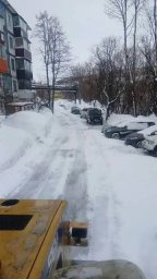 Борьбу с последствиями циклона ведут коммунальщики в Петропавловске-Камчатском 4