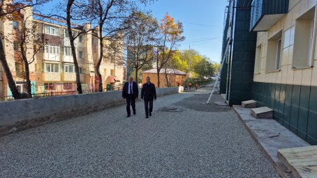 Работы по благоустройству микрорайона Мишенного-3 находятся на контроле властей Петропавловска-Камчатского 5
