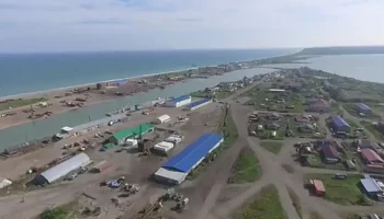 Перелив морской воды через песчаные косы прогнозируют в Карагинском районе Каамчатки
