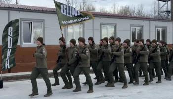 Торжественным митингом отметили 81-ю годовщину Победы в центре ВОИН на Камчатке