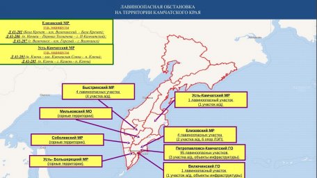 МЧС составило список возможных неблагоприятных событий на 4–6 декабря на Камчатке 1