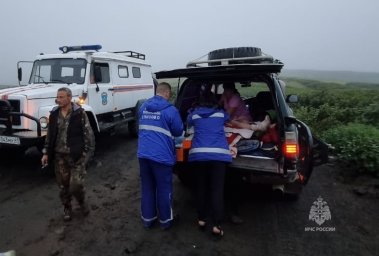 На Камчатке турист обжег ноги в термальных источниках. На помощь пришли медики и спасатели 0