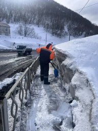 Спецтехника круглосуточно работает на расчистке Петропавловска-Камчатского 7