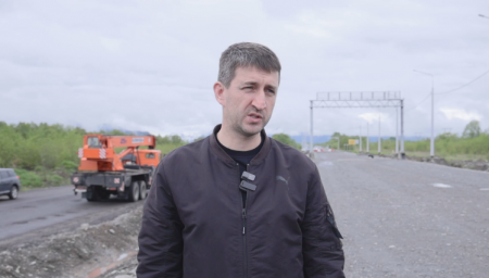 Об устройстве пункта весогабаритного контроля под Николаевкой рассказали на Камчатке 6