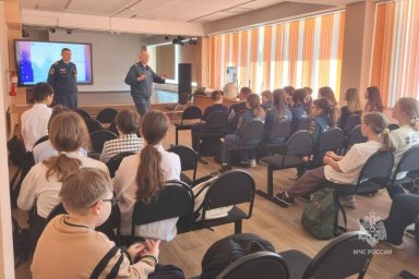 Открытый урок ОБЖ на тему безопасности на водных объектах прошел в школе Петропавловска-Камчатского 0