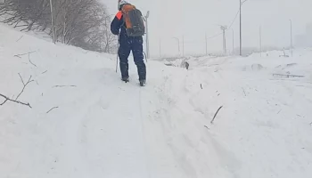 Предупреждение о повышенной лавинной опасности распространено в Камчатском крае