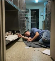 История о добром сердце и верности: кот остался ради него, а он остался ради кота