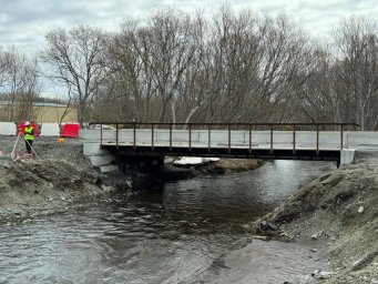 Мост на дороге к Халактырскому пляжу начали строить в Петропавловске-Камчатском 3
