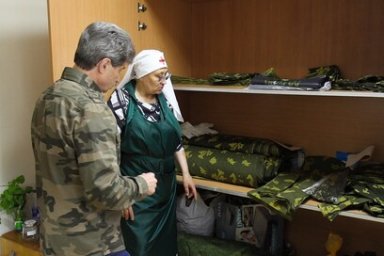 Прихожане камчатской епархии передали летнюю военную форму для бойцов, находящихся в зоне СВО 9