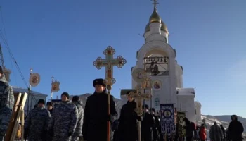Рождественский Крестный ход прошел на Камчатке