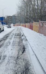 С начала выпадения осадков дорожные службы работают в патрульном режиме в Петропавловске-Камчатском 4