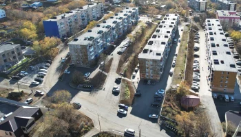 Проезд от основной магистрали вглубь микрорайона по ул. Мишенной 112, 116 асфальтируют в Петропавловске-Камчатском