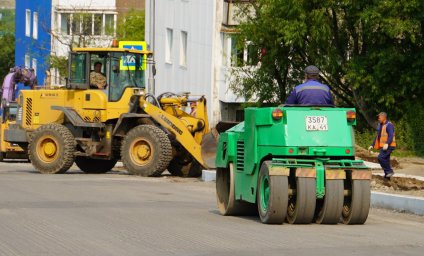 В столице Камчатки ремонт участков магистральных дорог идет  в соответствии с графиком 0